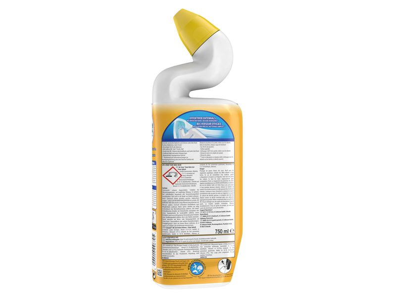 WC-Ente WC-Reiniger Total Aktiv Gel Citrus Splash 3 x 750 m Flüssiger Toilettenreiniger