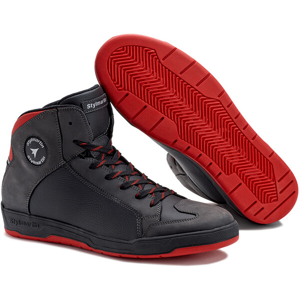 Stylmartin - Baskets Double Waterproof Noir / Rouge