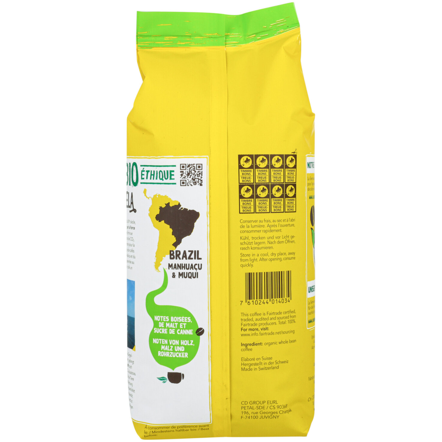 La Semeuse Bio Bohnenkaffee Caravela
