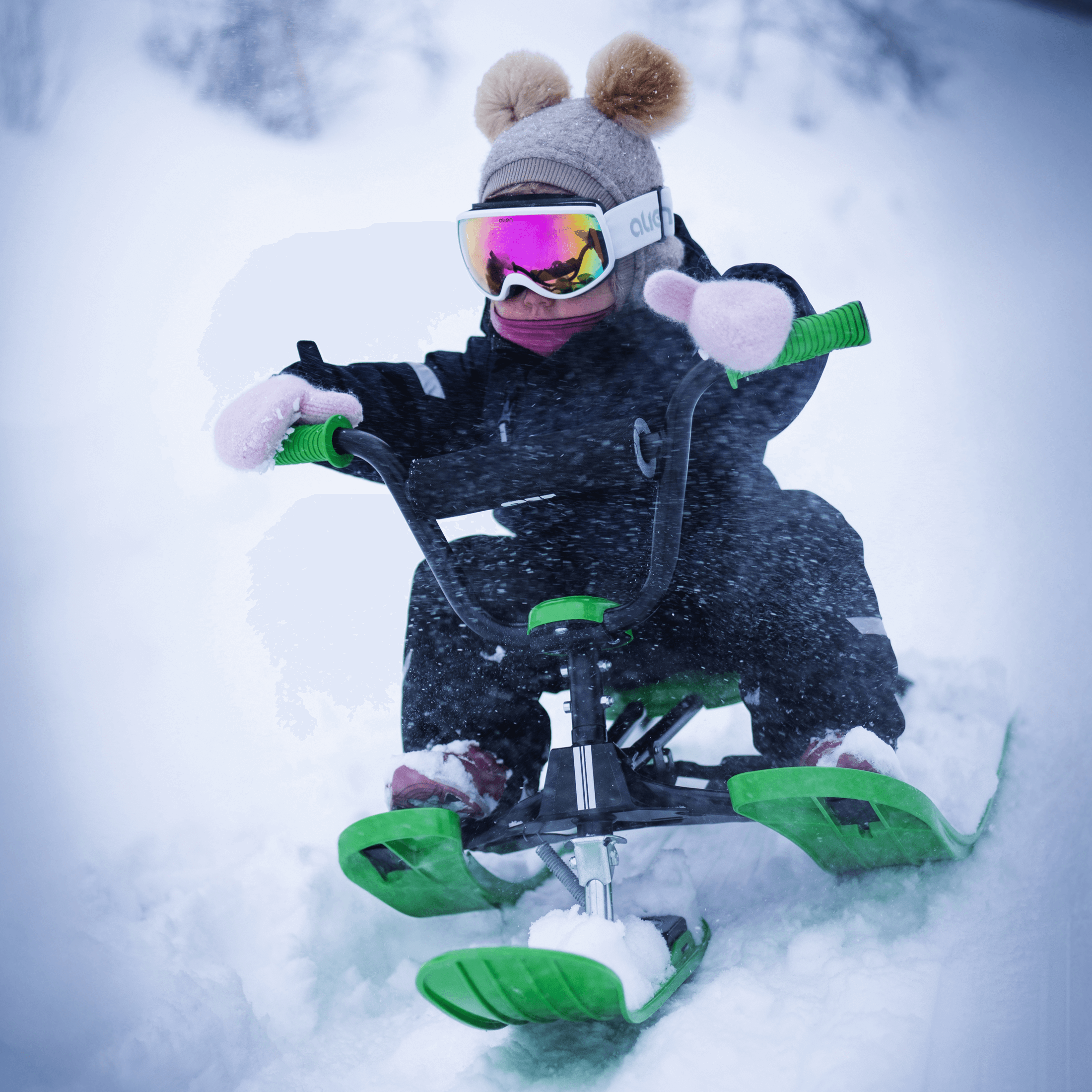 Alien Delta skibrille - Barn - Hjelmer og alpinbriller