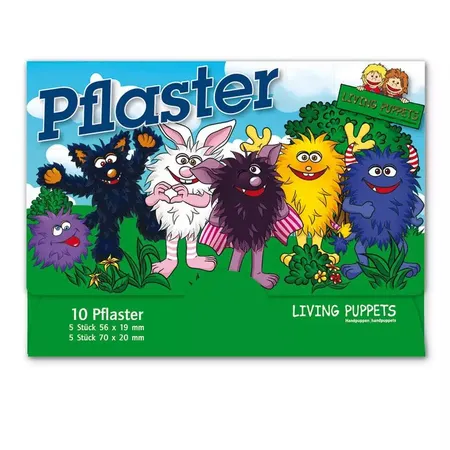 Lutz Mauder Living Puppets Pflaster Monster