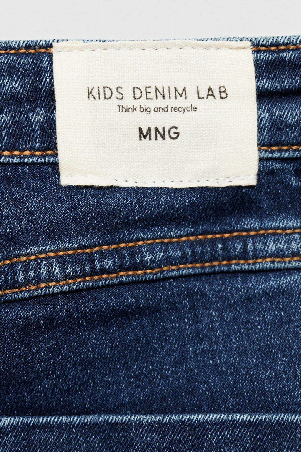 Mango Kids flared jeans donkerblauw