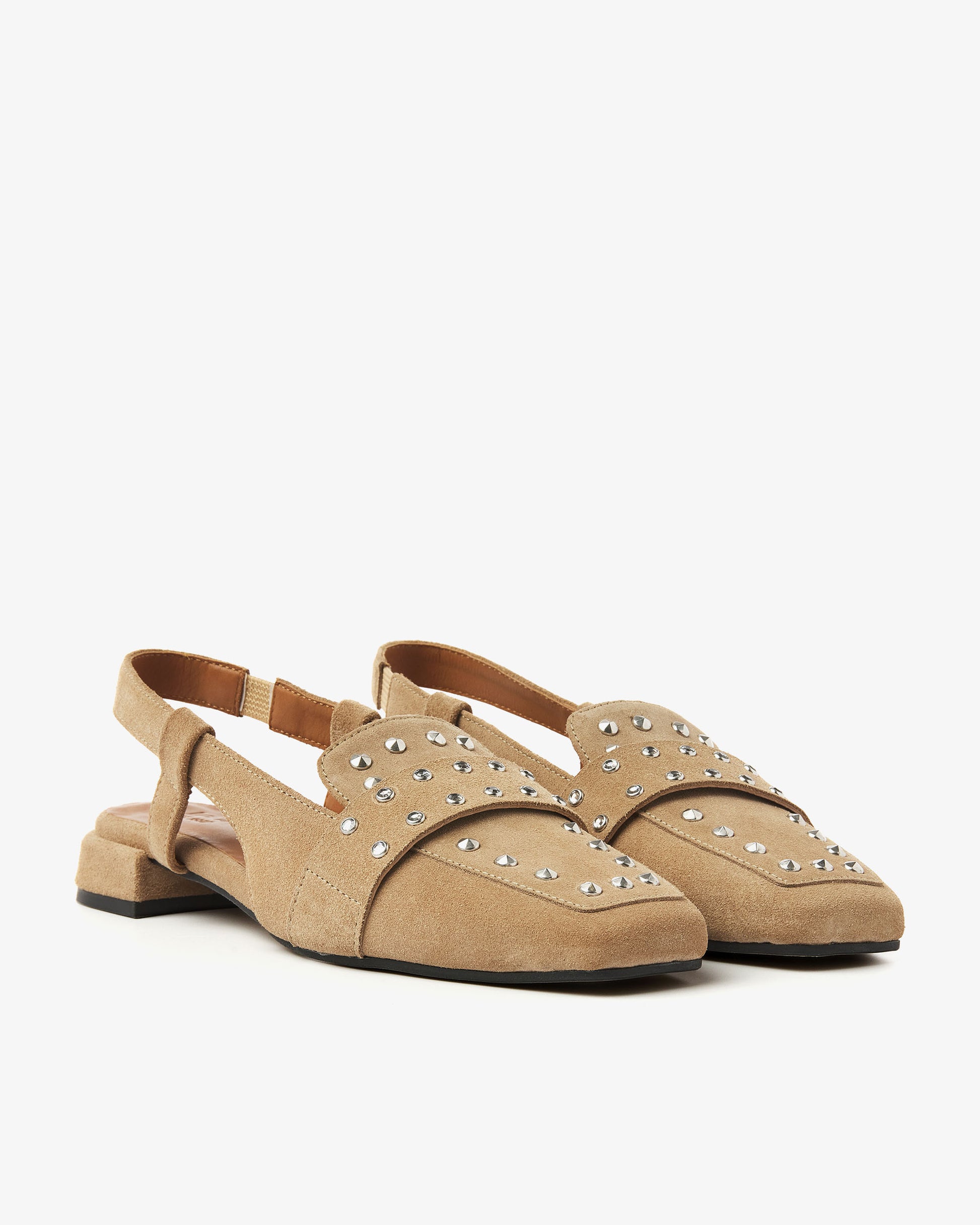 VIA VAI beige slingbacks Julie Damian