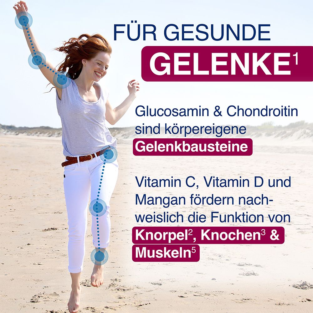 GELENCIUM® Glucosamin Chondroitin hochdosiert mit Vitamin C