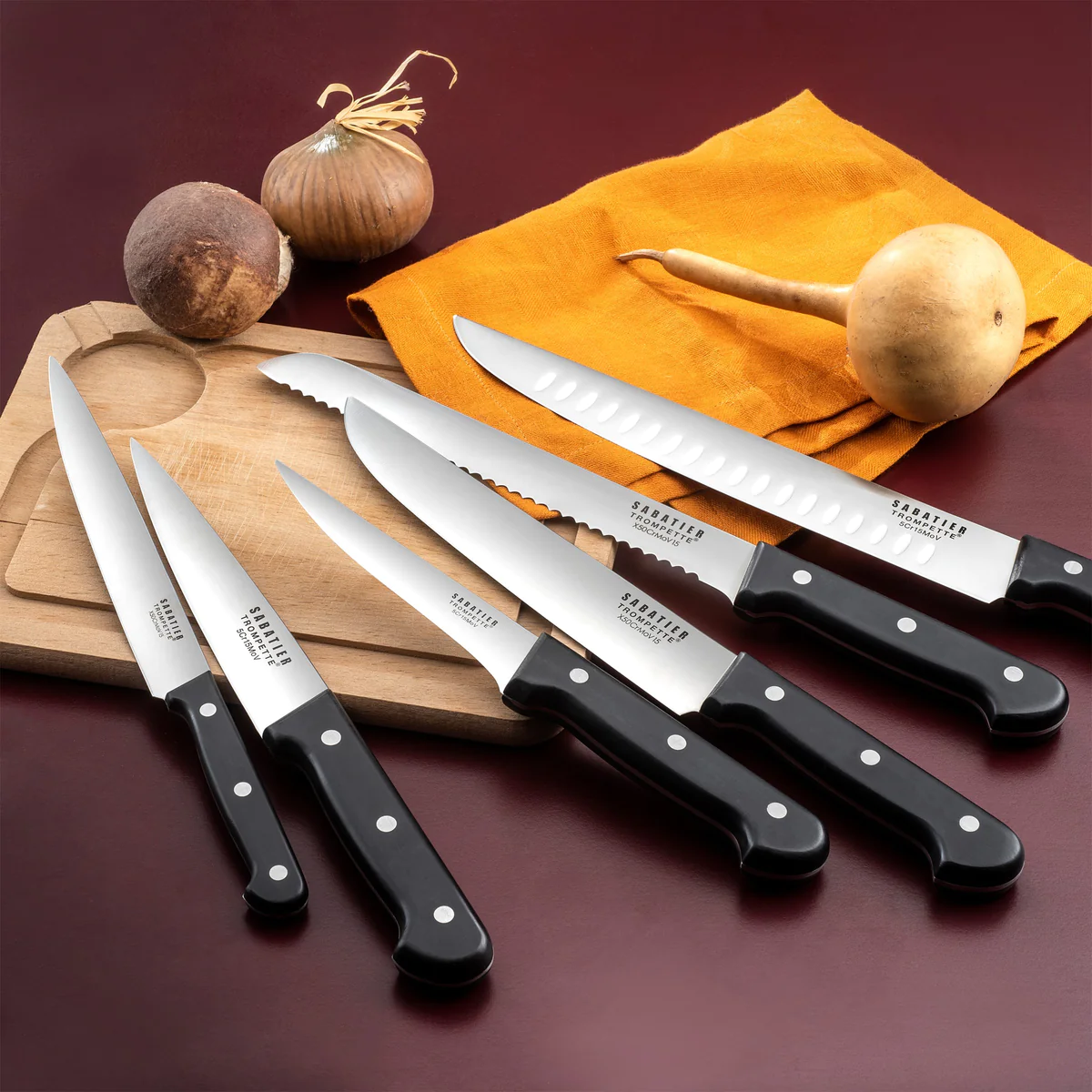 Universal - Couteau de chef 20cm Sabatier Trompette