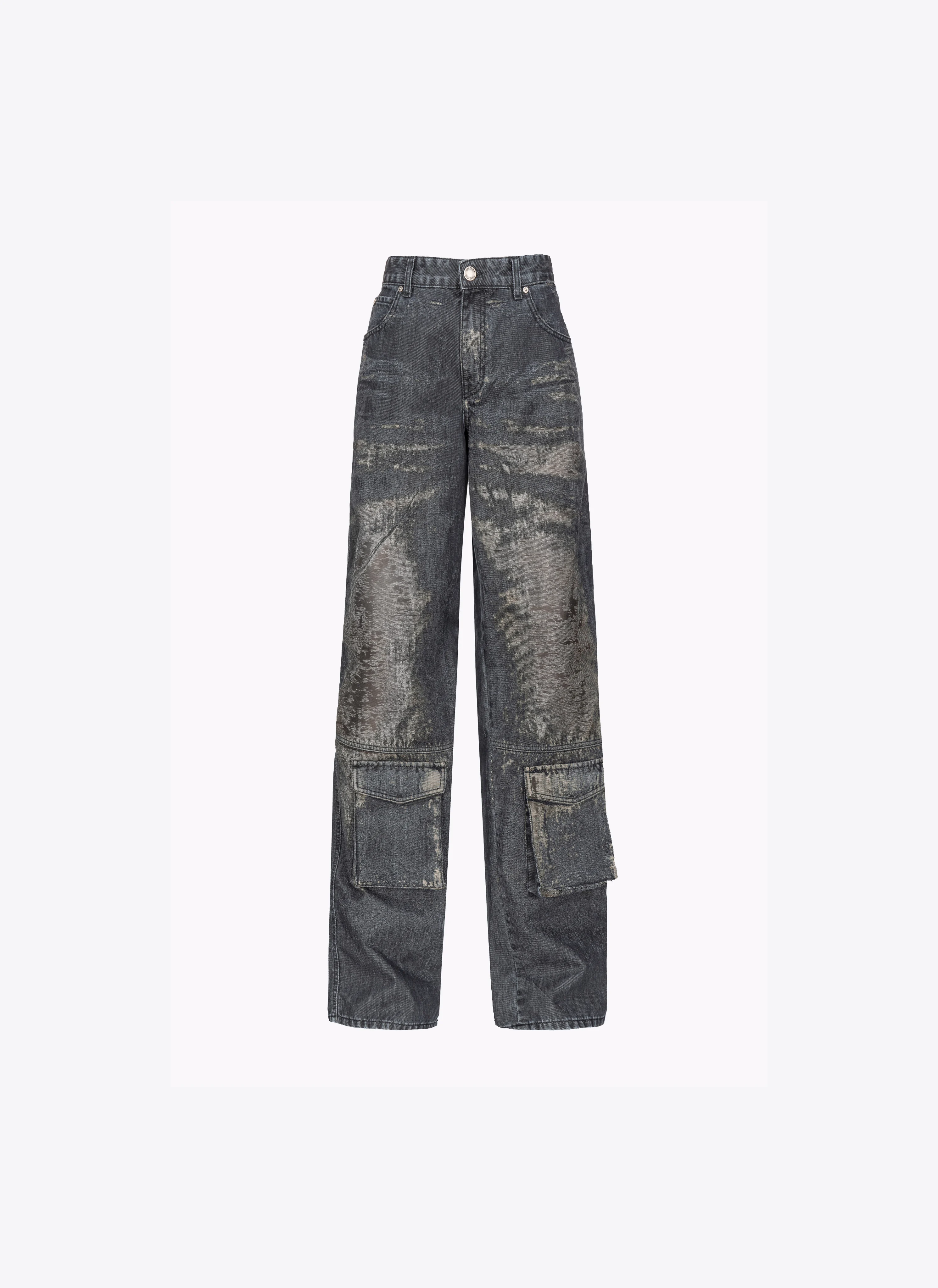 Jean cargo | Noir