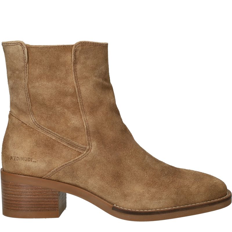 Piedi Nudi Zuma Enkellaarsjes Cognac Dames