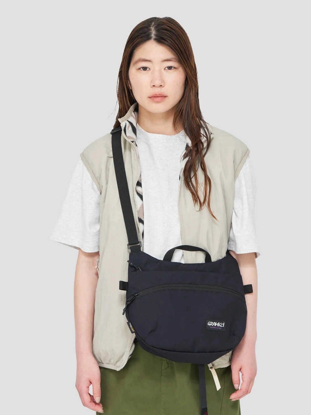 Gramicci Cordura Shoulder Bag black