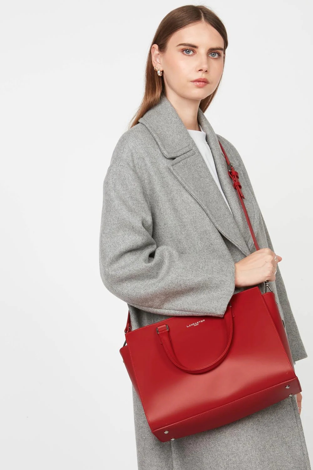 Smooth-Grand sac cabas main