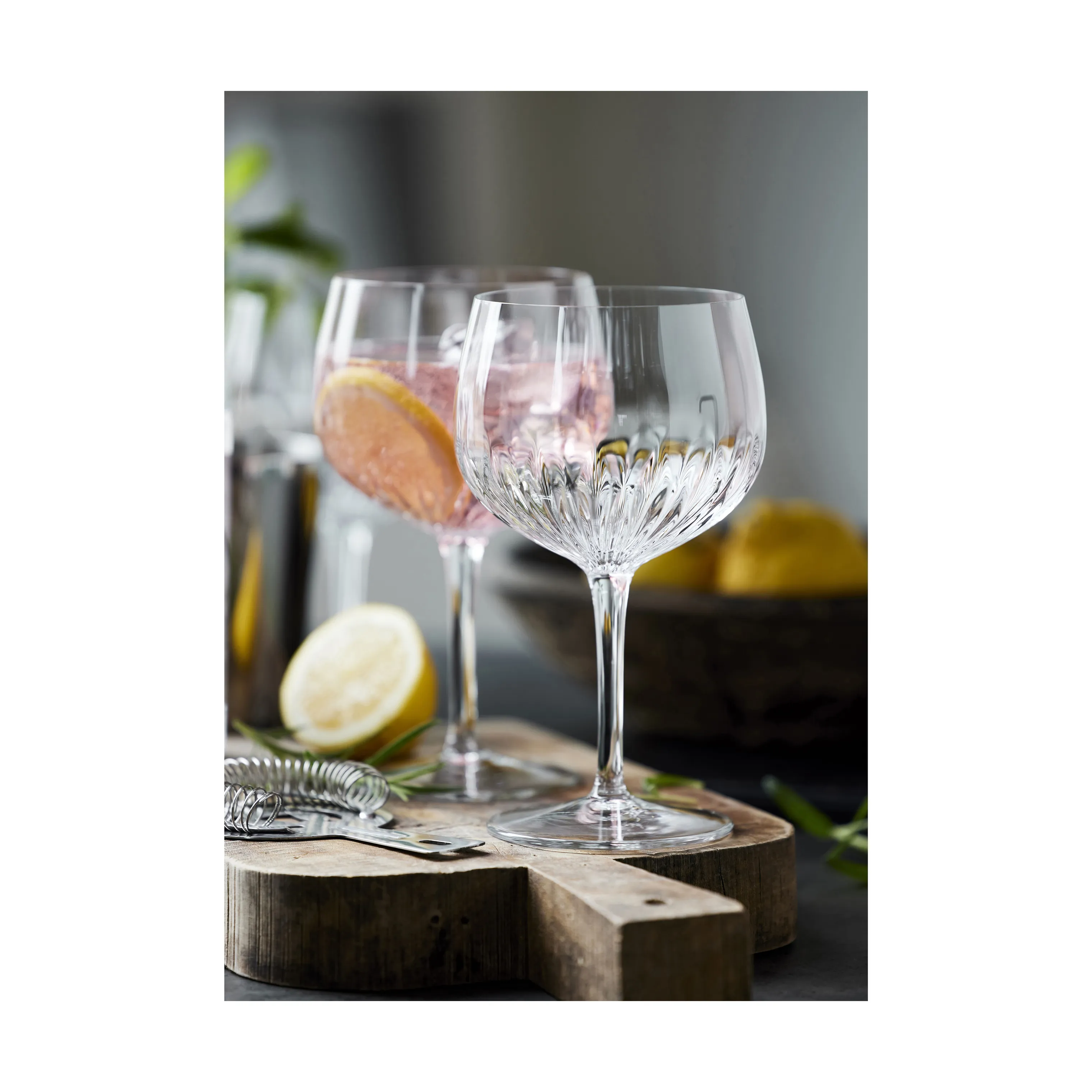 Luigi Bormioli Mixology Spansk Gin og Tonic Glas - 2 stk.