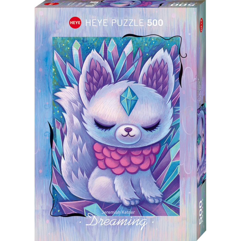 Puzzle - Dreaming -Crystal Fox- 500 Pièces