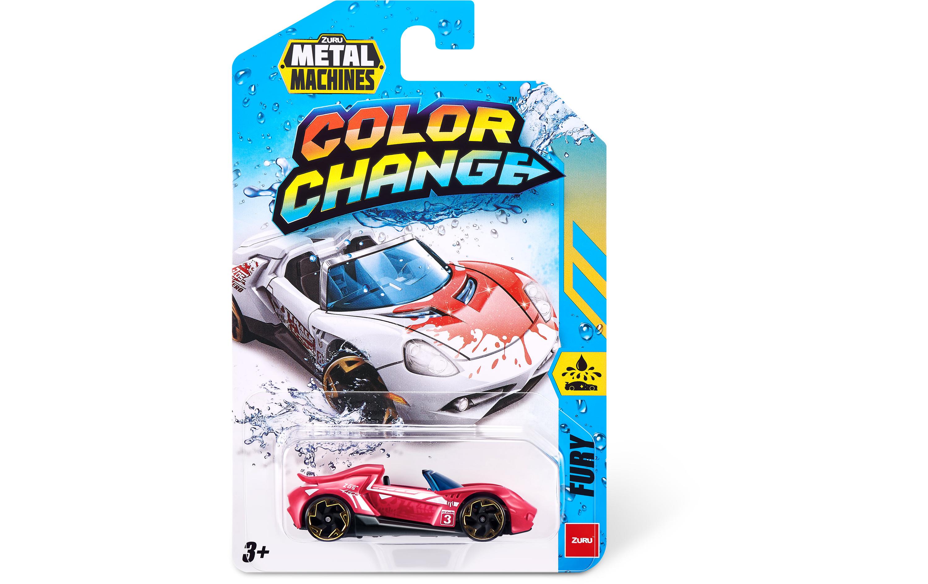 Metal Machines: Color Shifters 1er-Pack assortiertSpielzeugauto mit Farbwechseleffekt