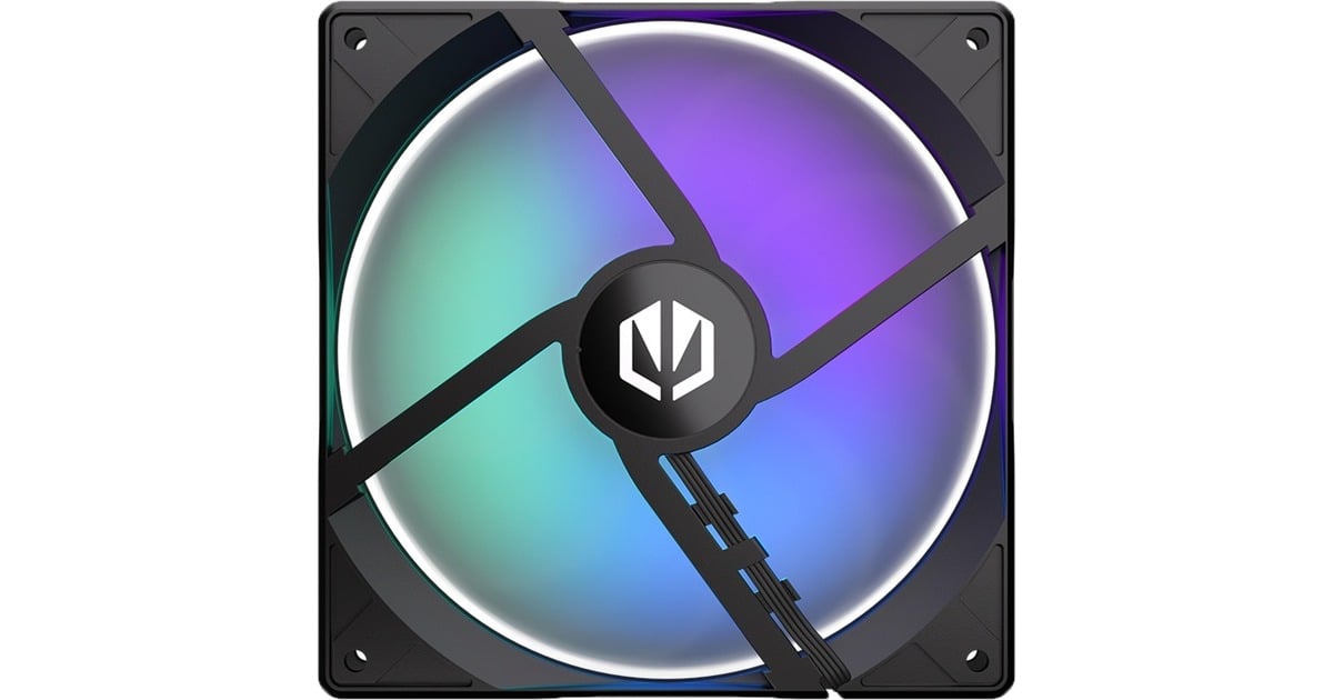 ENDORFYStratus 140 PWM ARGB case fan  (Zwart, 140 x 140 x 25 mm)
