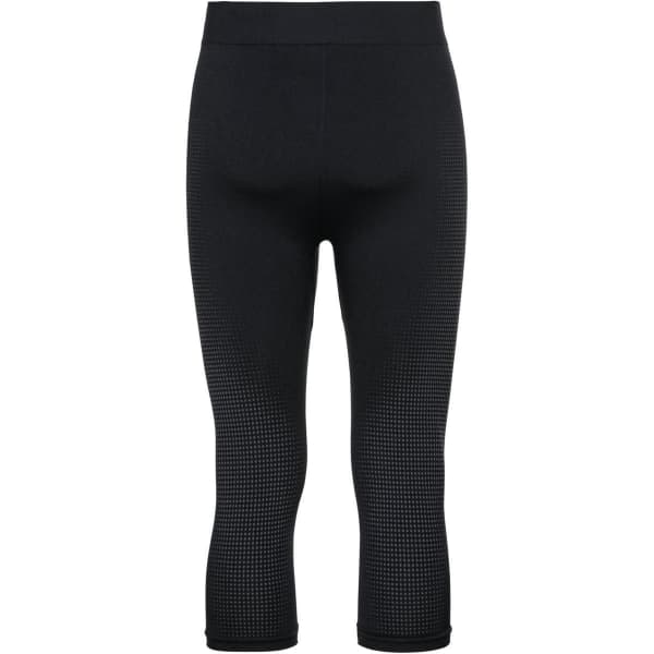 Collant thermique ODLO PERFORMANCE WARM ECO BL BOTTOM 3/4 BLACK - NEW ODLO GRAPHITE GREY