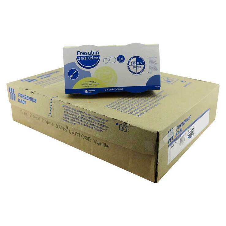 Fresubin 2 kcal Creme Vanille im Becher, 24X125 g