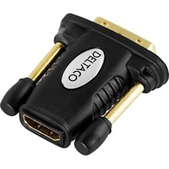 HDMI adapter 19-pin female til DVI-D Single Link male