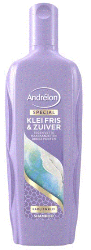 Andrelon Shampoo Klei Fris & Zuiver 300ml