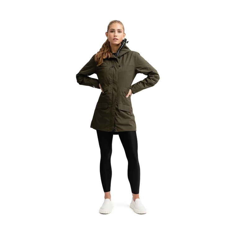 Mountain Works Hybrid Parka Women Military