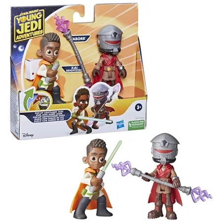 Hasbro Star Wars Young Jedi Adventures Action Figuren 2er