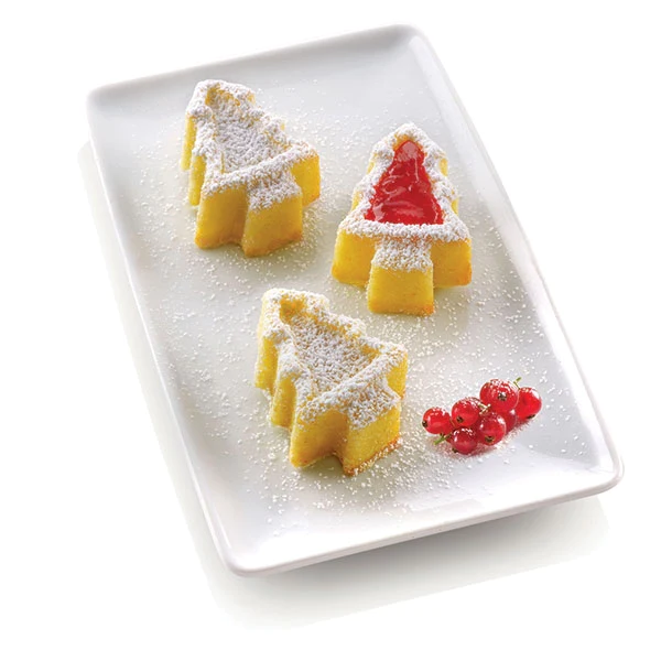 Moule mini-sapins en silicone Silikomart