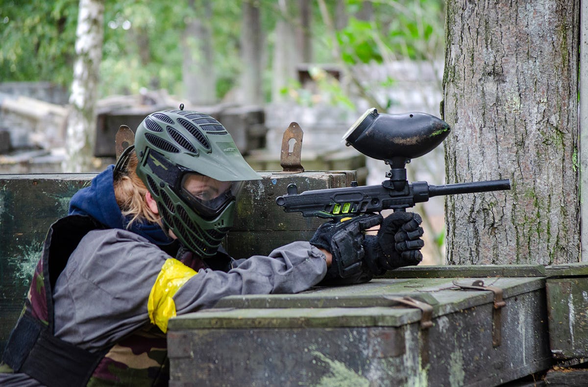 Paintball in Prag als Geschenkidee