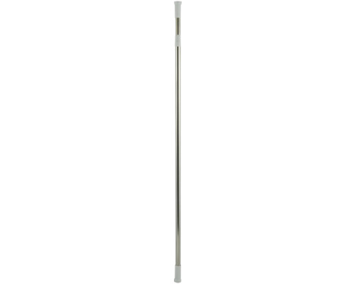 Telescopische douchegordijnstang MSV 140-260 cm chroom
