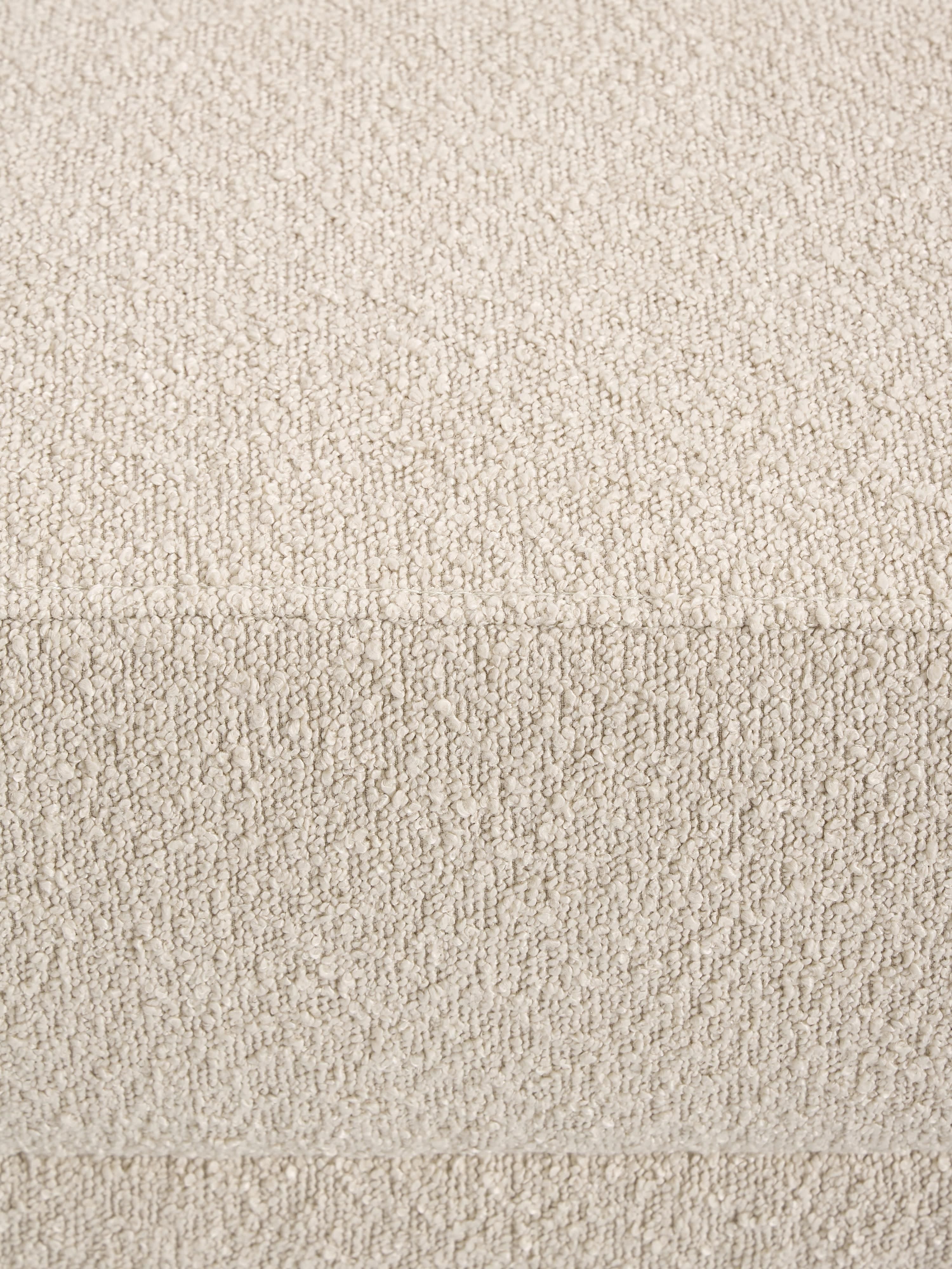 Bouclé hoekbank Lilo