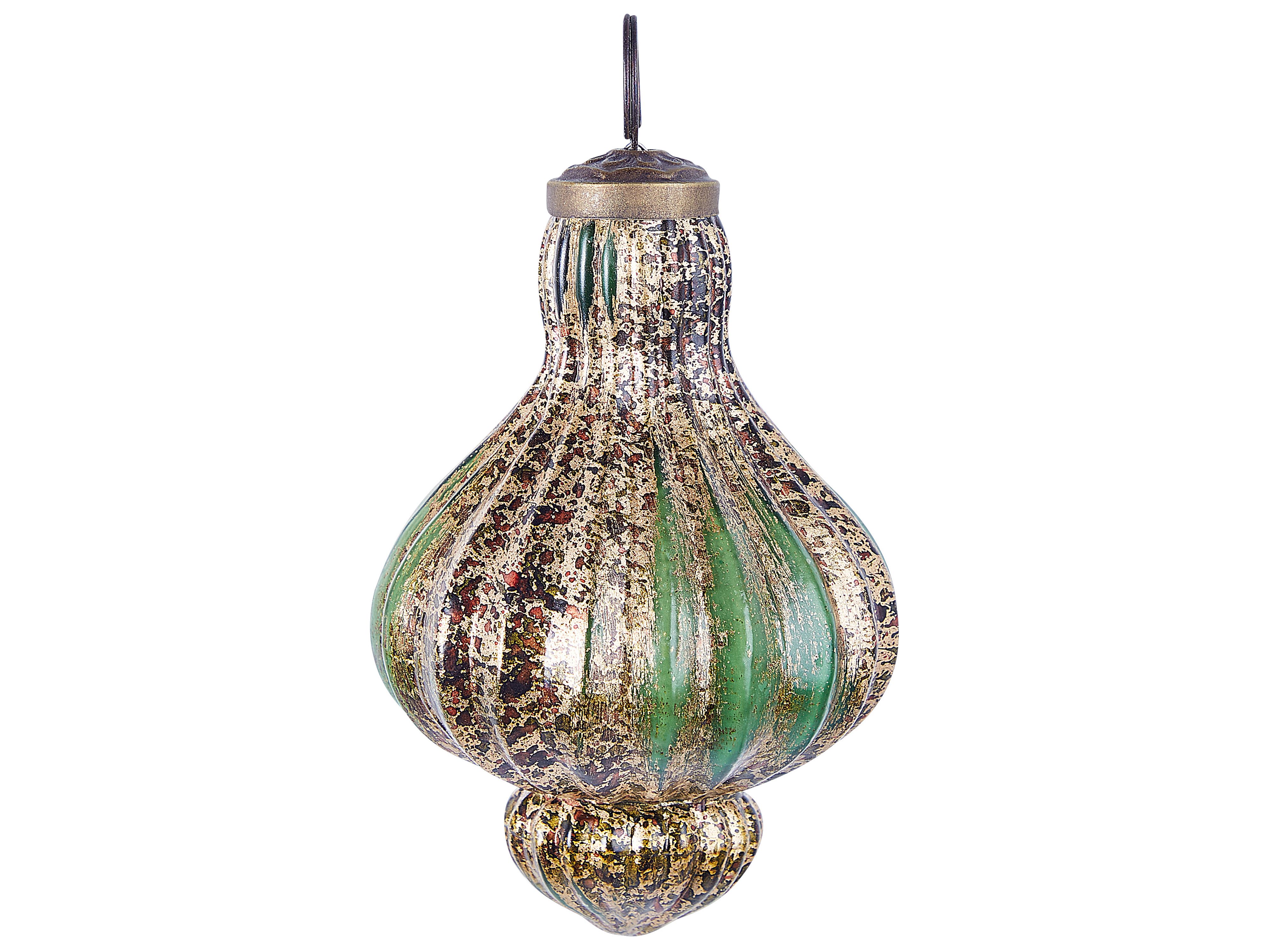 Set van 8 kerstballen BRILLANT Glas Groen