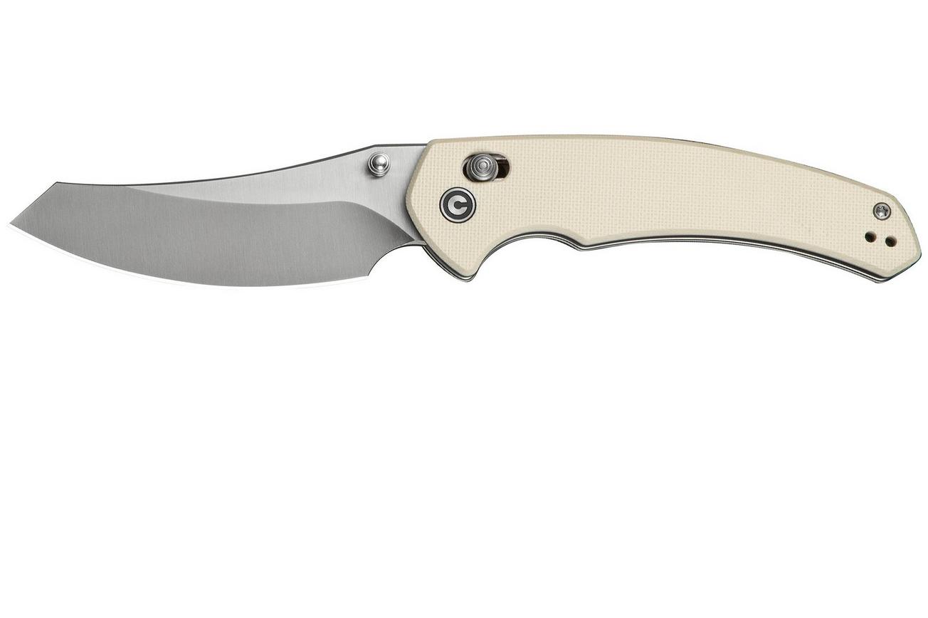 Civivi Sixgill C24050-2 Satin Ivory G10, zakmes, Gavko design