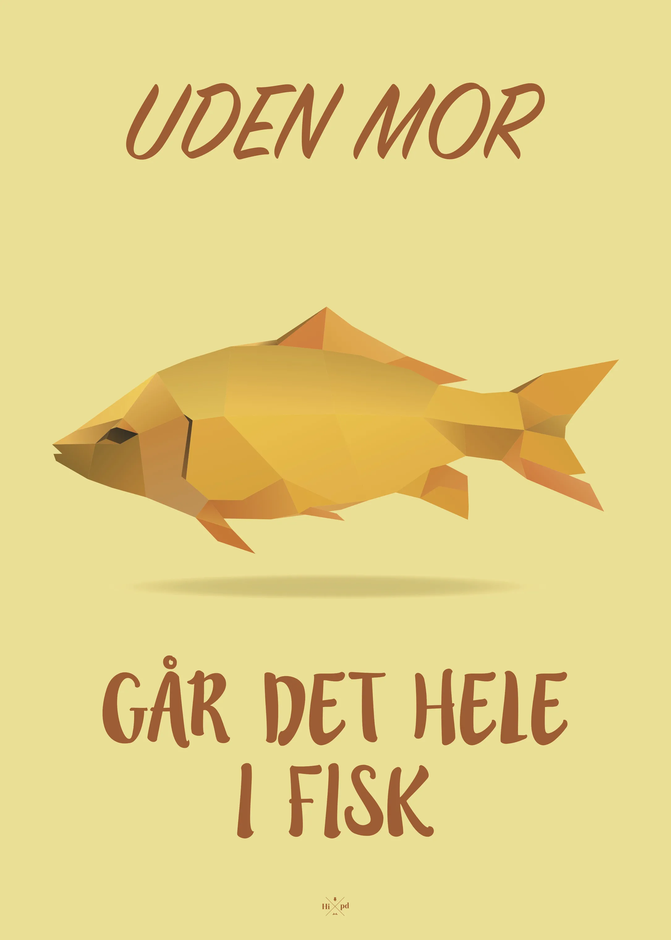 Poster&Frame UDEN MOR A3