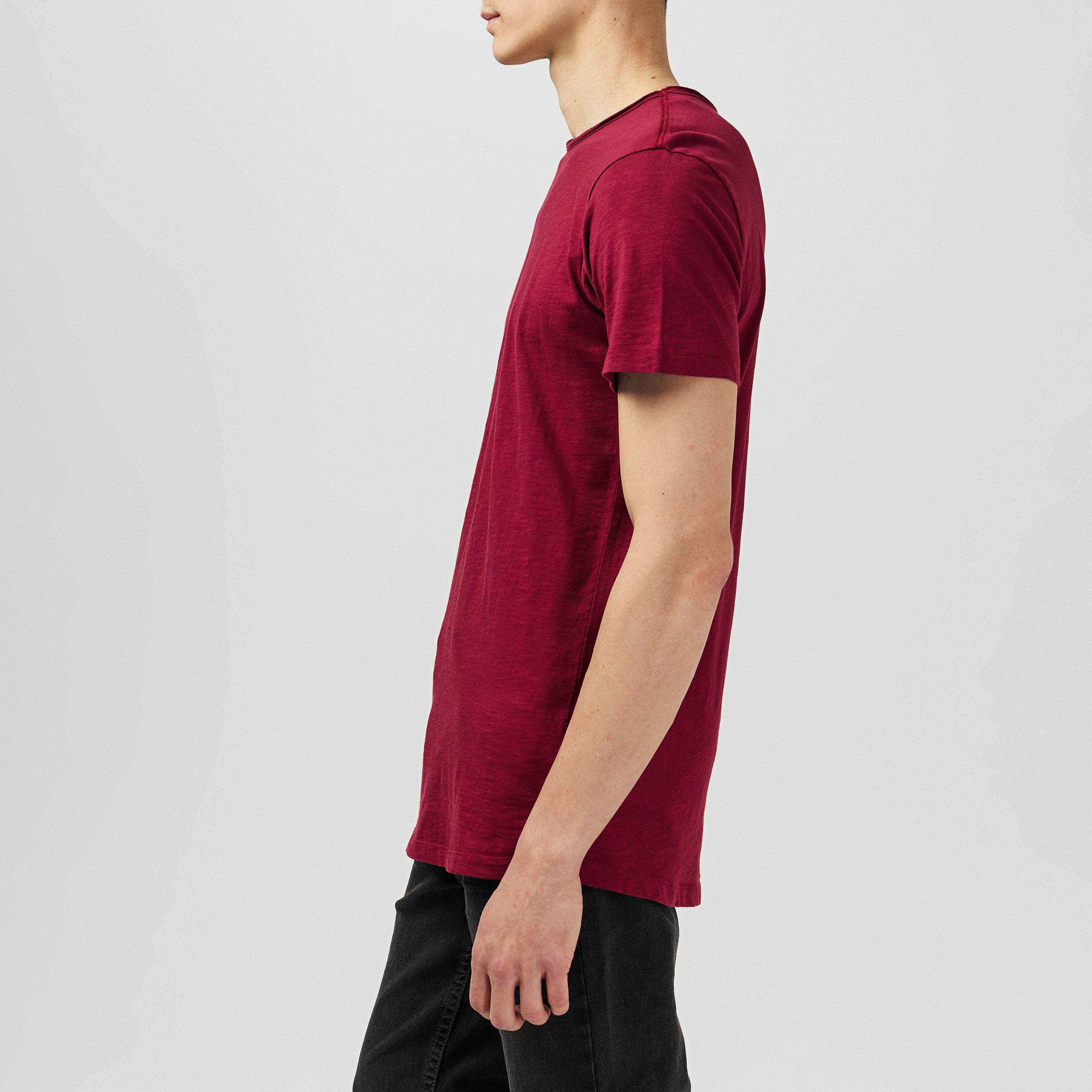 Fabric Short Sleeve T Shirt Mens