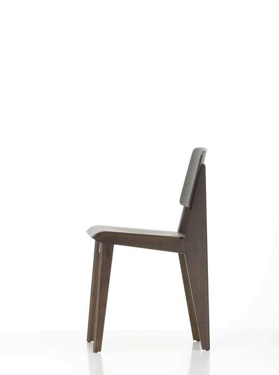 Vitra Chaise Tout Bois stoel naturel eiken