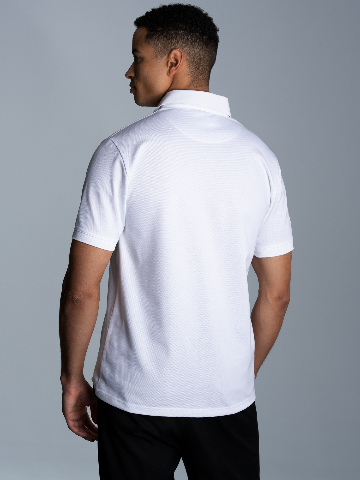 Business-Poloshirt Weiss