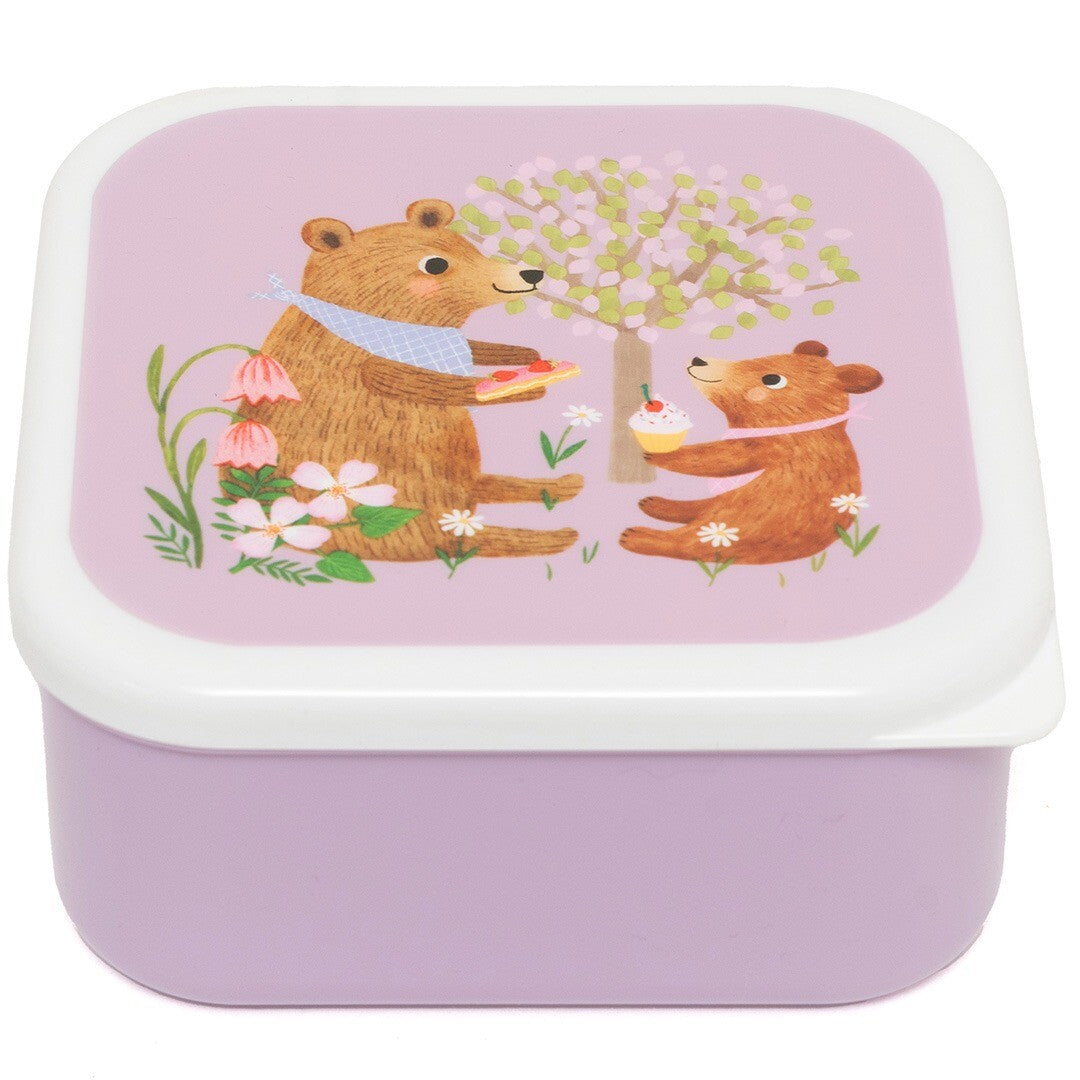 Petit monkey snackdoosjes animals picnic - 3st