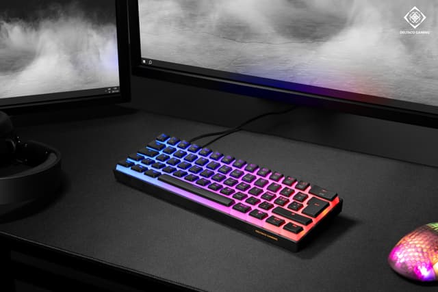 Deltaco DK475 gaming-tastatur (sort)