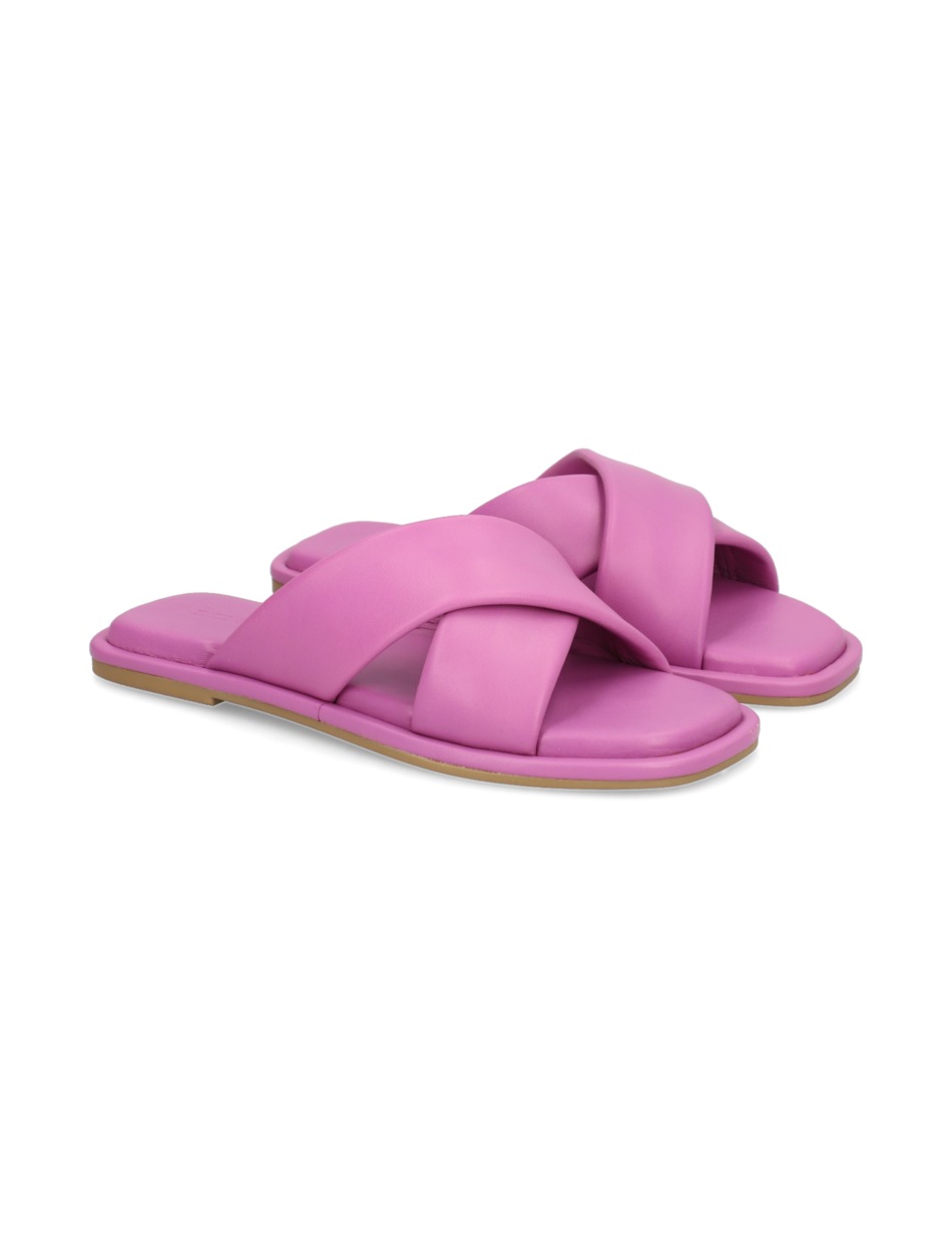 Glattleder Pantoffel