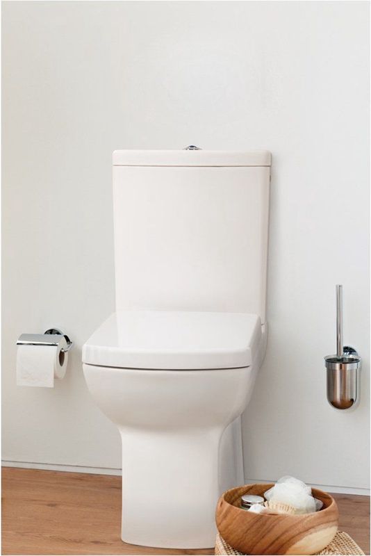 Boss & Wessing - Lara - Toiletpot Staand - Wit - Keramiek