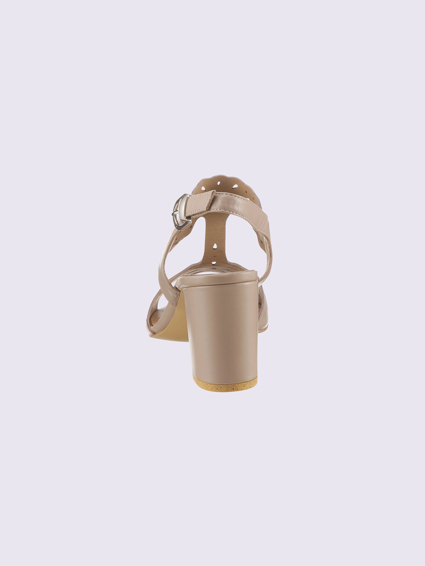 Sandales cuir nappa de vache