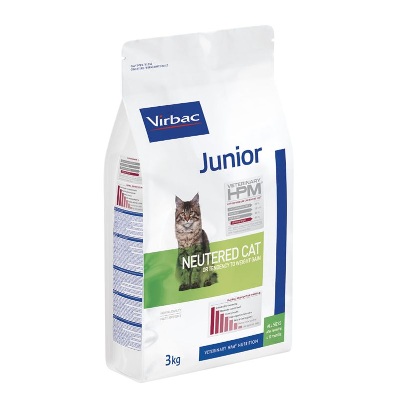Virbac Veterinary HPM Cat Junior Neutered pour chaton