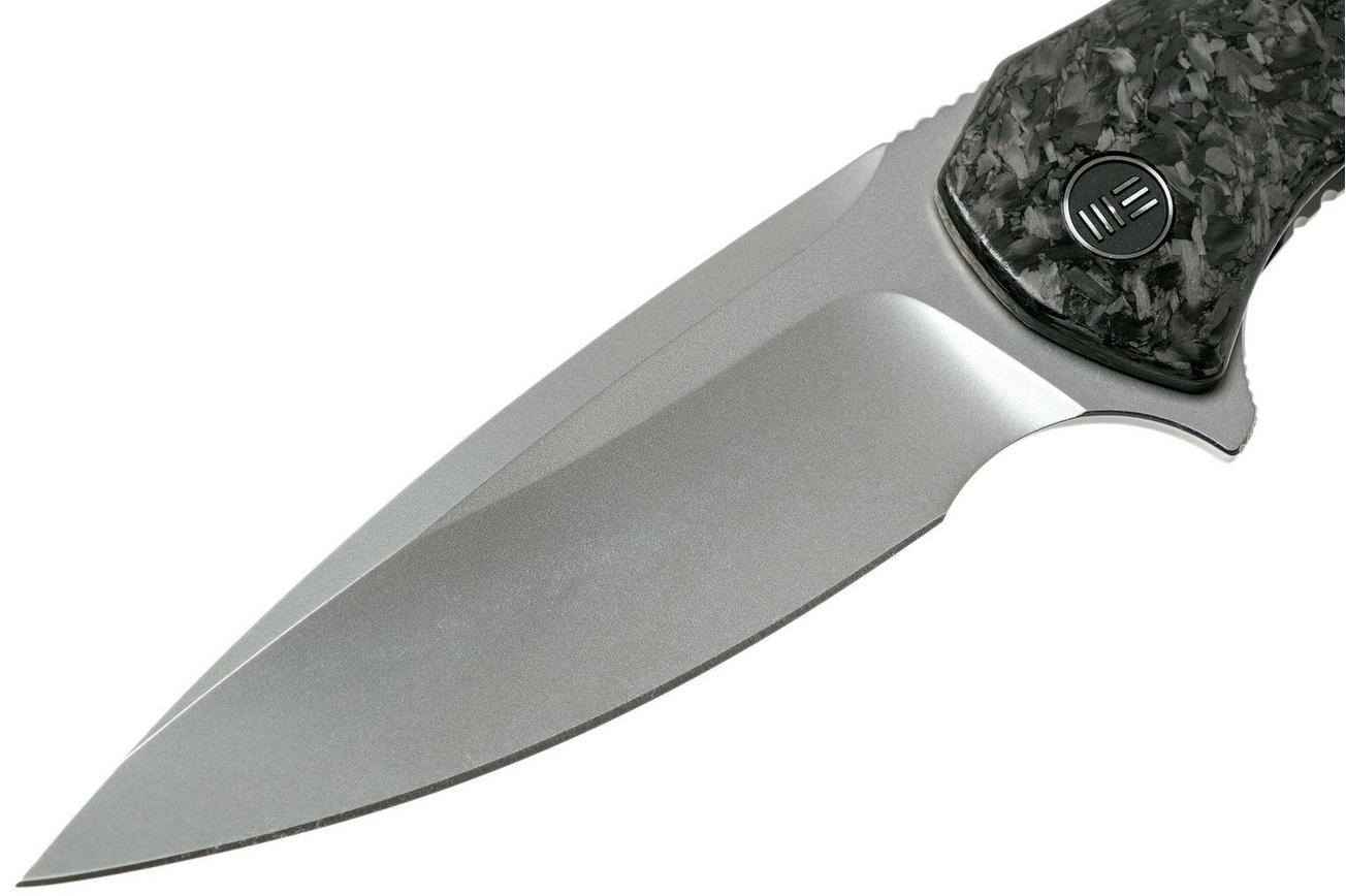WE Knife Kitefin 2001B Shredded Carbonfiber zakmes