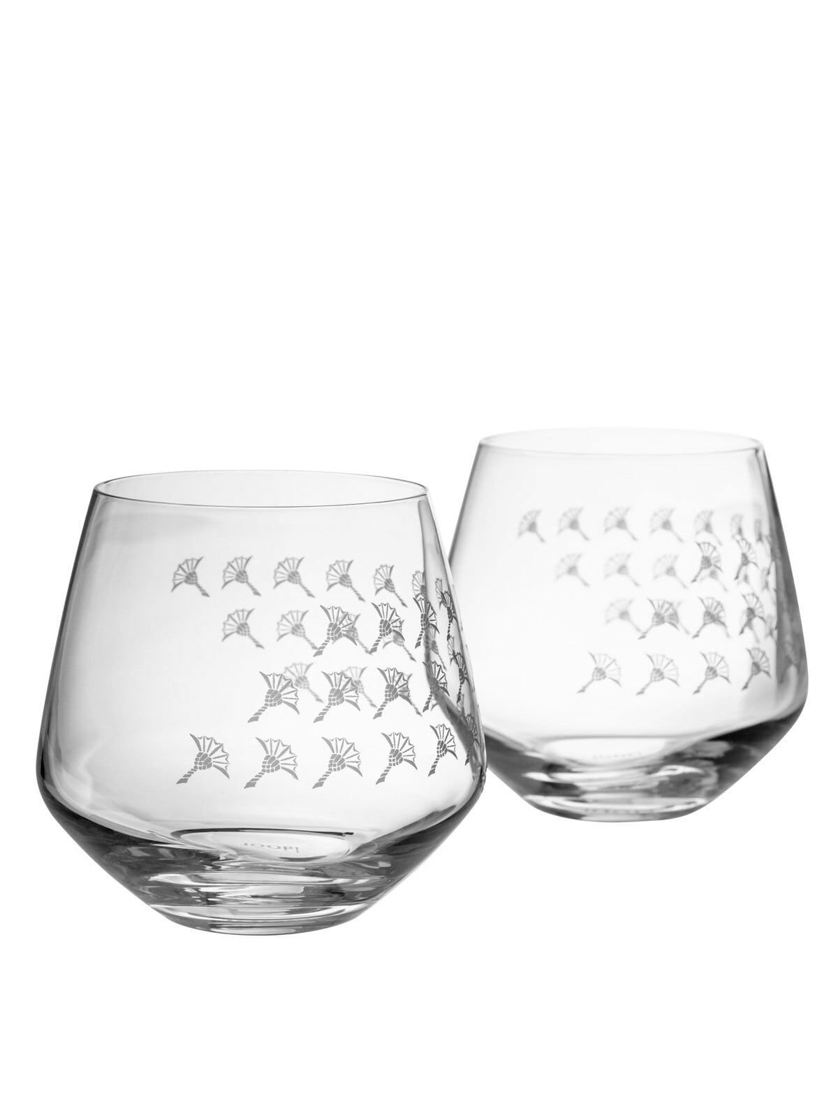 JOOP! Trinkglas FADED CORNFLOWER 2er Set - je 390 ml