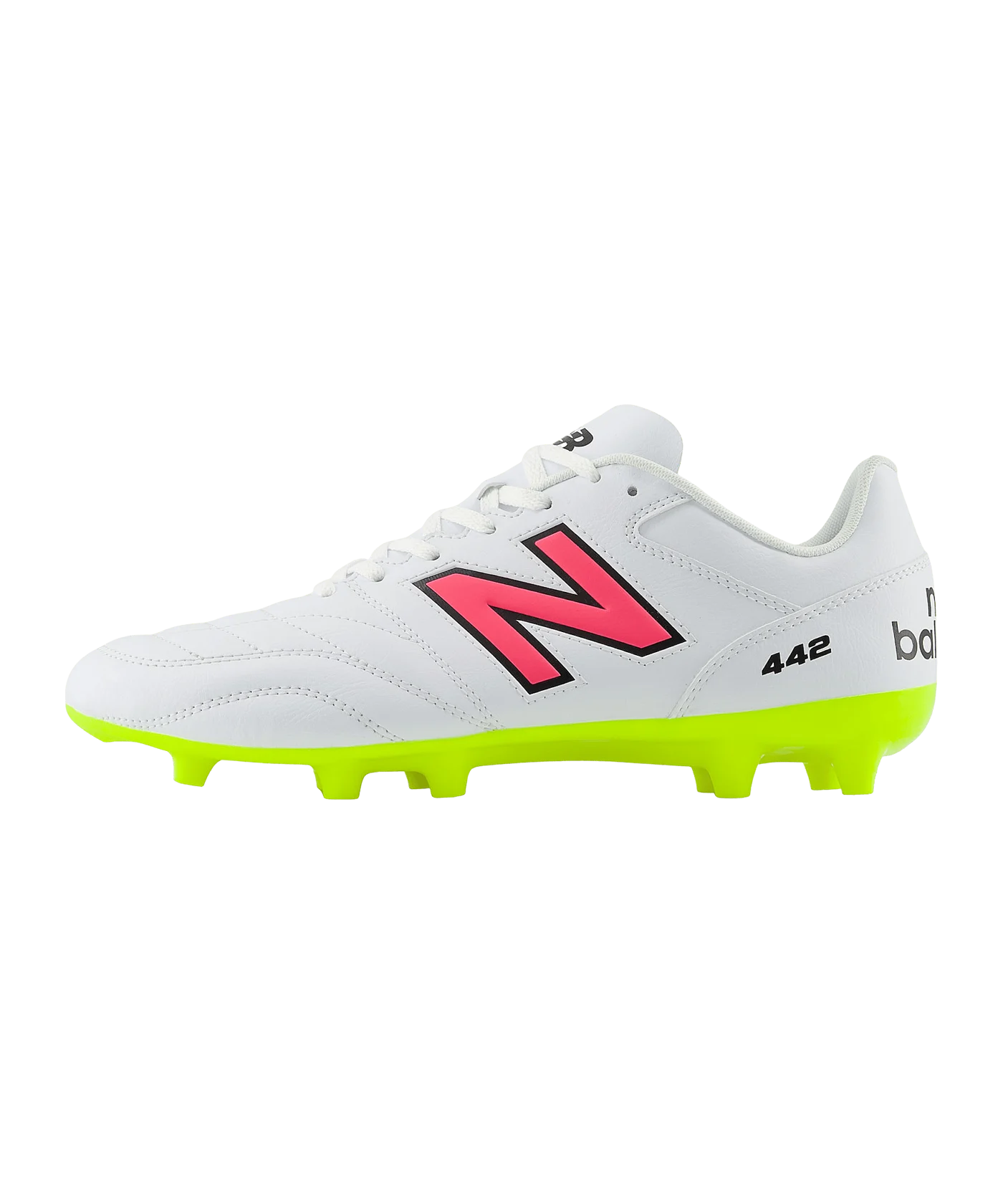 New Balance 442 Academy V2 FG United in FuelCell Weiss FWH2