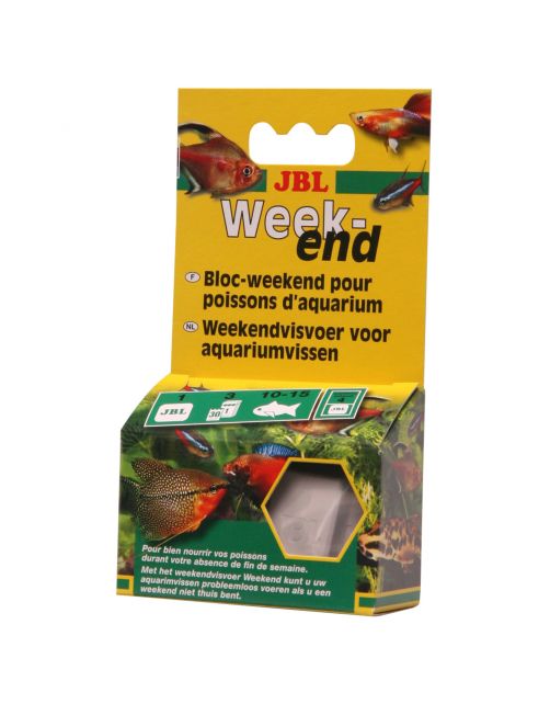 Jbl Weekendvoer - Vissenvoer - 4 Blokjes