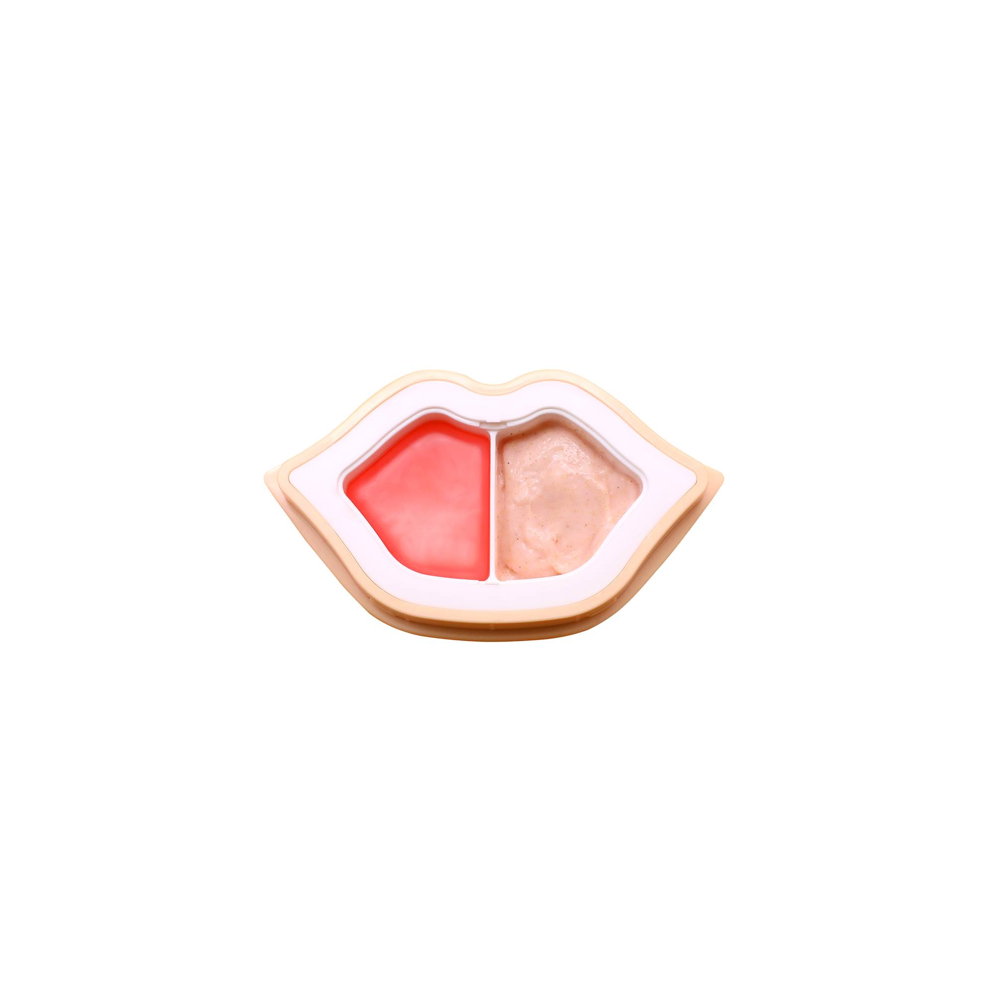Duo gommage et huile crèmeuse lèvres Peach Duoduo