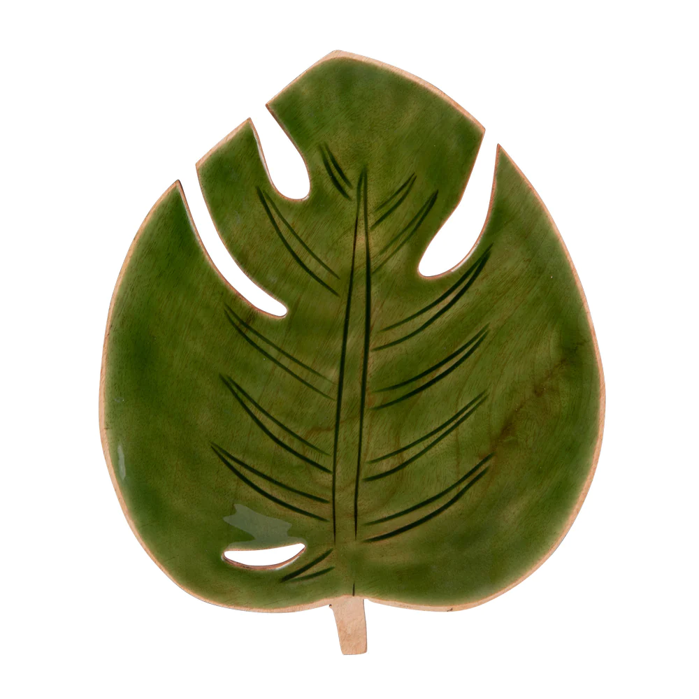 Planche feuille Tropical 36,5x30,7 cm Table passion