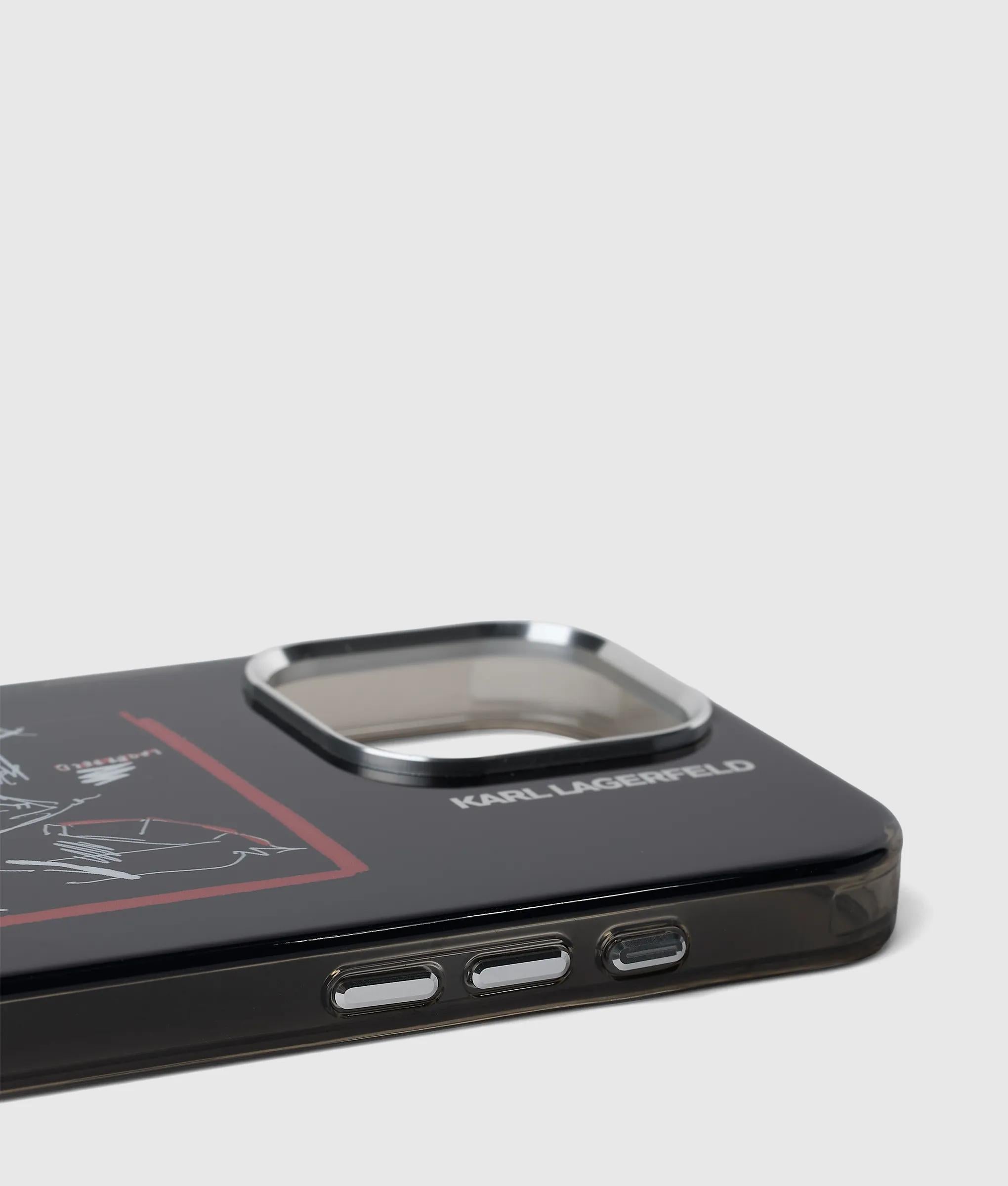 Karl schetst hoesje voor iPhone 16 Pro Max