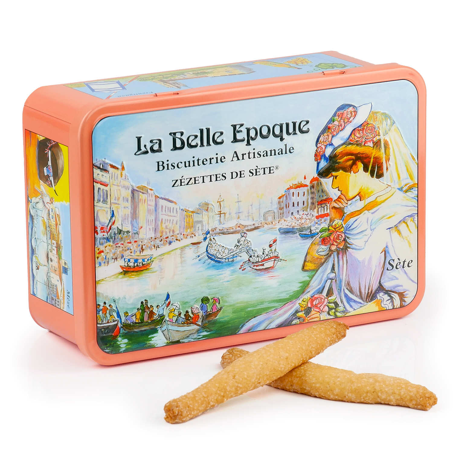 Zézettes de Sète - Boîte rétro La Belle Epoque