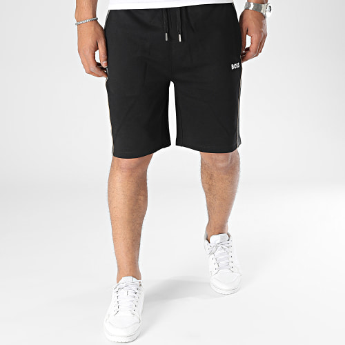 Short Jogging A Bandes 50491285 Noir