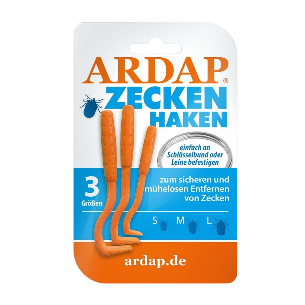 ARDAP® Zeckenhaken 3er Set