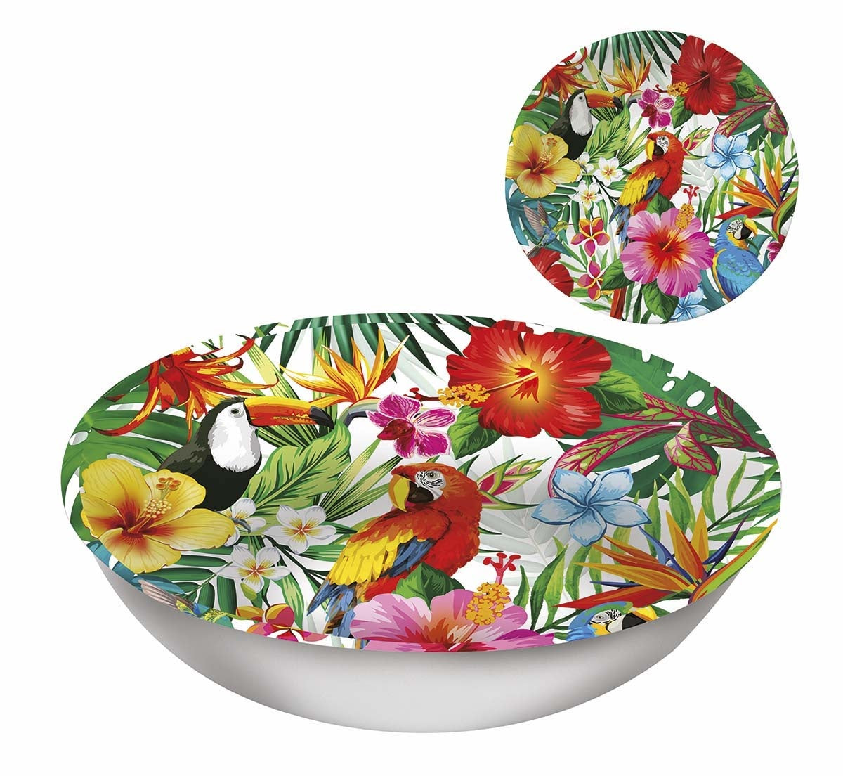 Hawaii Schaal Plastic 32cm